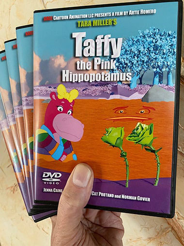 Taffy the Pink Hippopotamus DVDs!